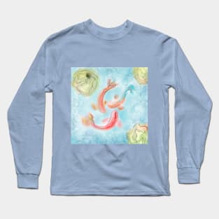 Koi Fish Tranquillity Long Sleeve T-Shirt